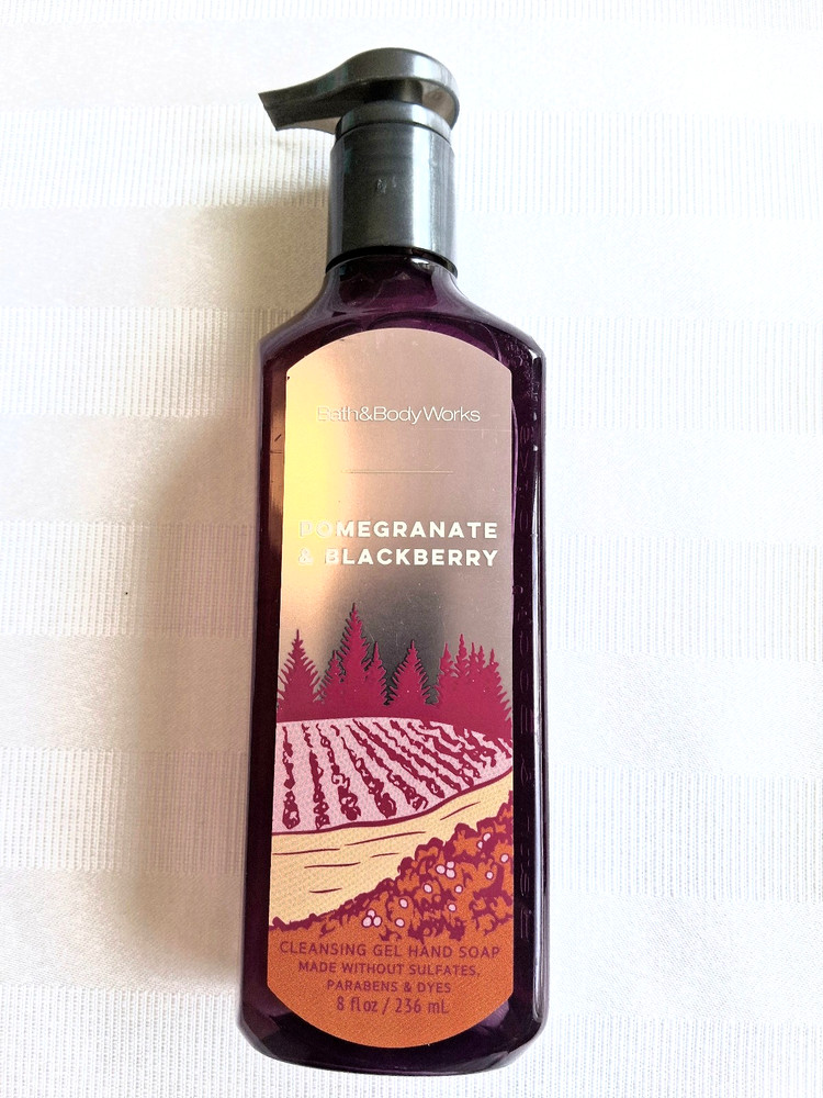 Bath & Body Works POMEGRANATE & BLACKBERRY Gel Hand Soap 8 fl.oz. Free Shipping
