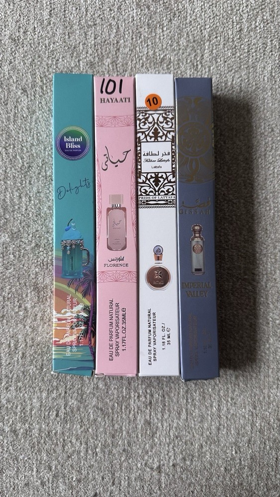 Inspired Travel Fragrances Perfumes 35 mL Spray Bundle Of 4
