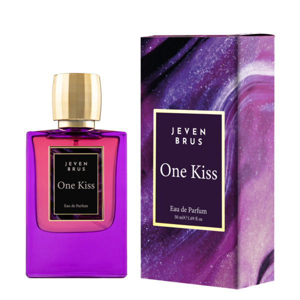 Jeven Brus One Kiss Eau de Parfum for Women Long Lasting Floral Fruity 50ml