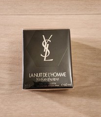 YSL La Nuit De L’Homme Eau De Toilette Cologne Fragrance 2 FL OZ 60 ML Sealed