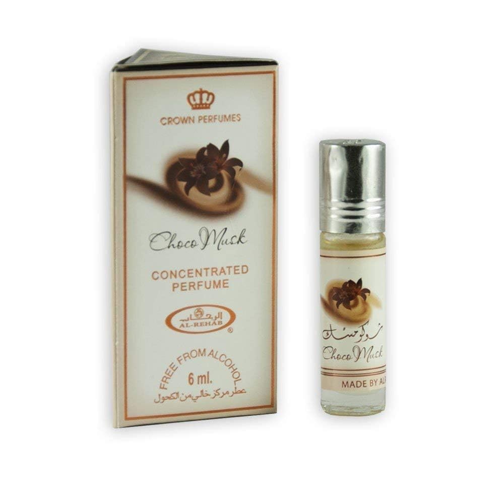 Al Rehab Unisex Adult Choco Musk Concentrated Perfume Oil Fresh Arpoma 6Ml