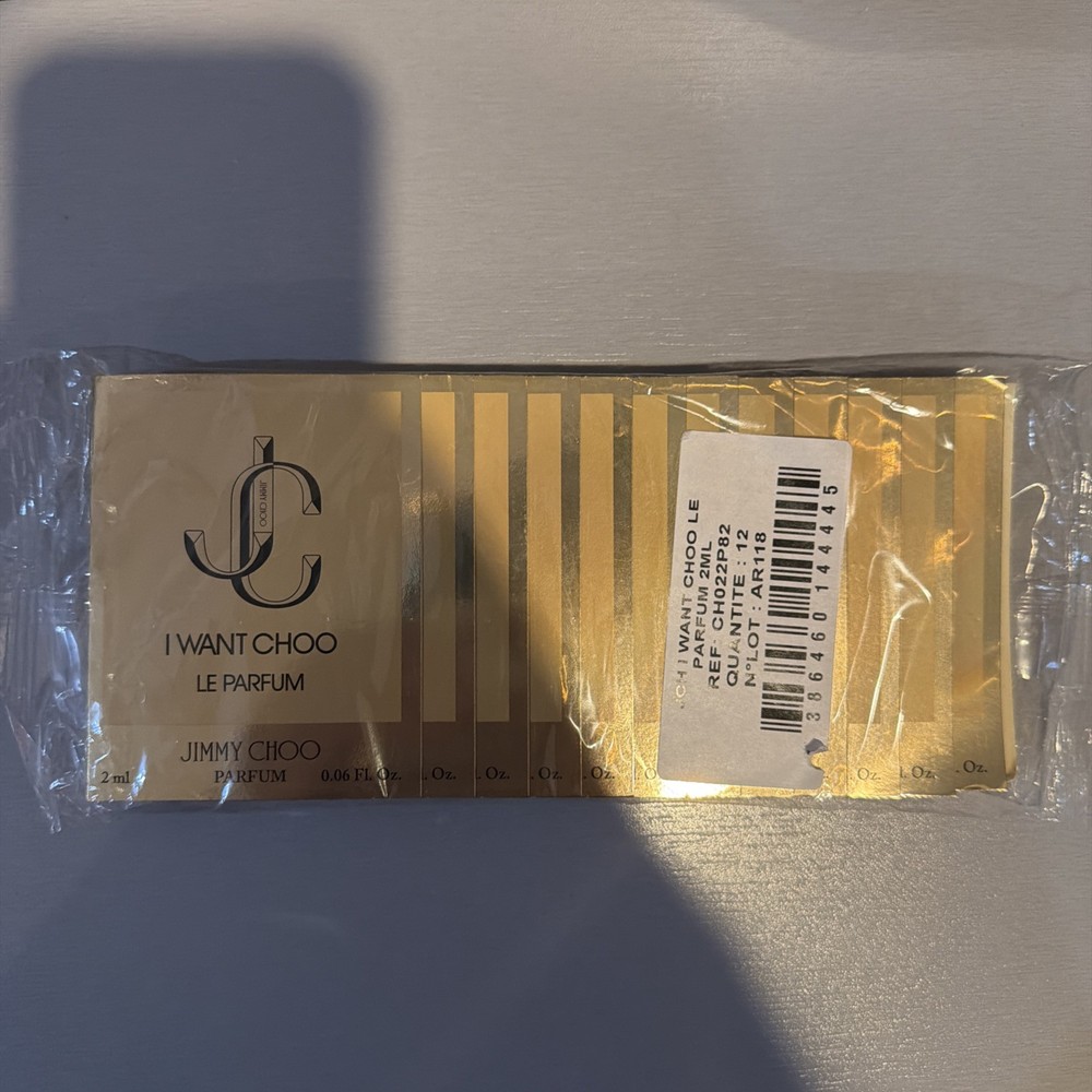 Jimmy Choo I Want Choo Le Parfum Sample Vial x 12