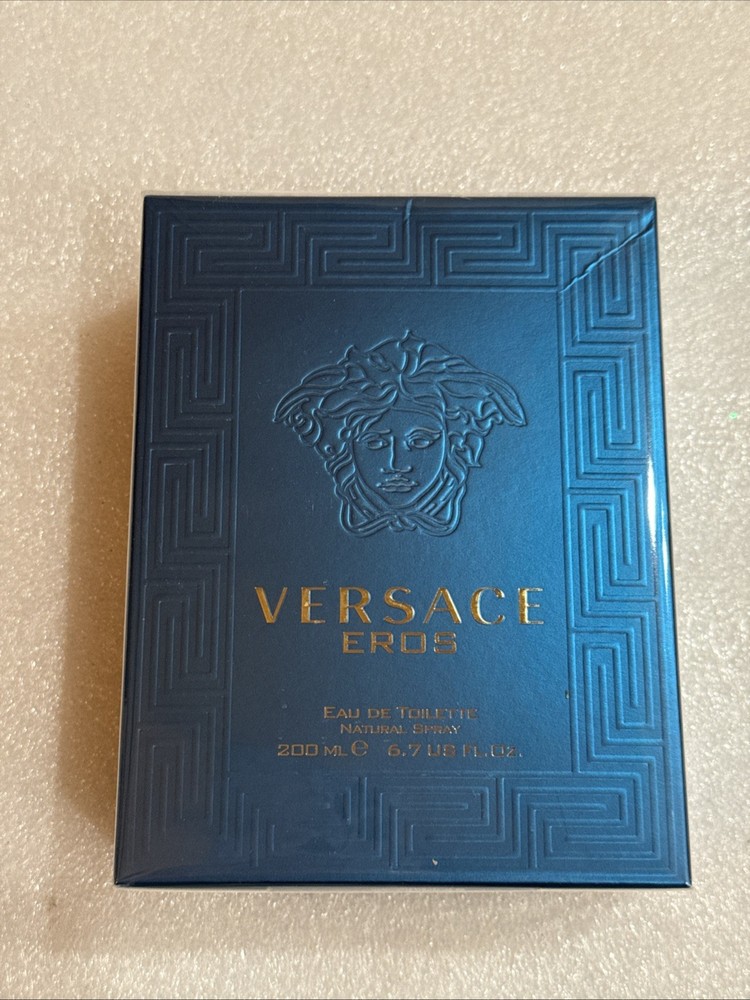 New Versace Eros by Gianni Versace 6.7 oz EDT Cologne for Men Eau De Toilette