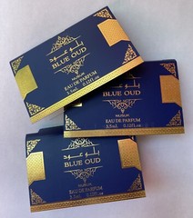 3 Nusuk Blue Oud 0.12 oz 3.5 ml EDP Spray Deluxe Mini Travel Sample Vial