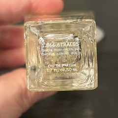 TRACES Eau De Parfum Spray 1.7 oz New in Box “The Fine Art of Fragrance” Egypt