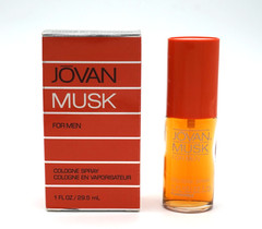 VINTAGE Jovan Musk for Men 1.0oz / 29.5mL Cologne Spray NEW Original RARE