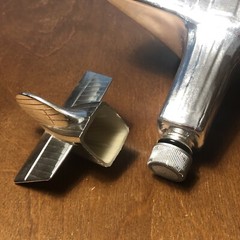 VINTAGE Avon Spirit Of St Louis WindJammer Airplane Decanter After Shave NEW 70s