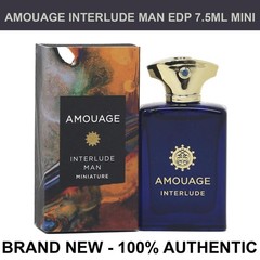 Amouage Interlude Eau de Parfum Miniature for Men 0.25 oz / 8ml – BRAND NEW