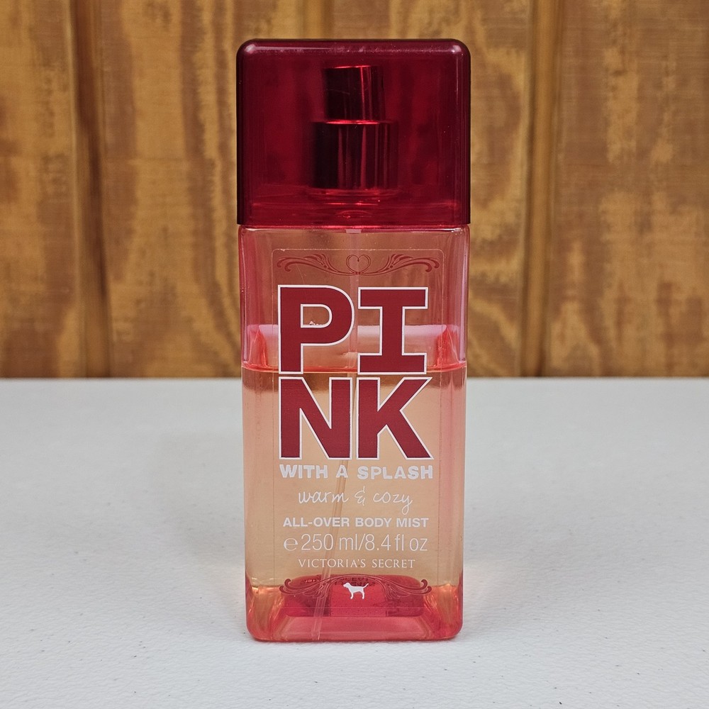 Victoria’s Secret PINK With A Splash Warm & Cozy All-Over Body Mist 8.4 fl oz