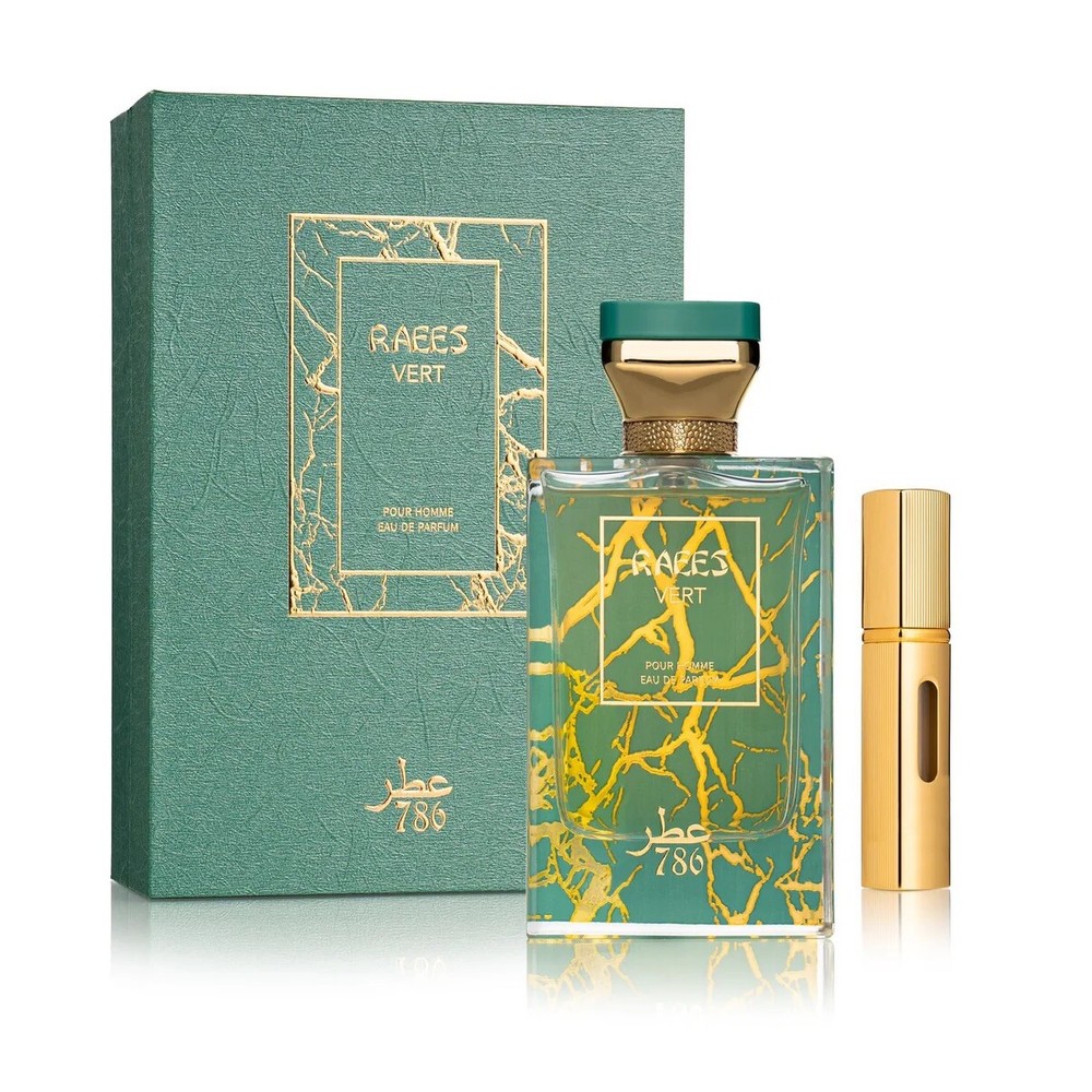 RAEES VERT Eau De Parfum 3.4fl Oz Factory Sealed For Men