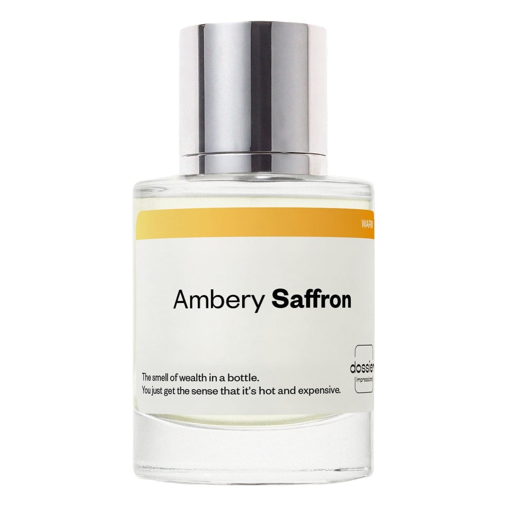 Dossier – Ambery Saffron – Eau de Parfum – Inspired by 1.7 Fl Oz (Pack of 1)