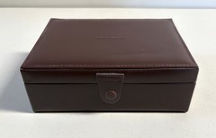 Vintage Aramis Faux Leather Box With 3-Piece Gift Set New Old Set