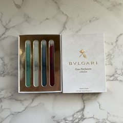BVLGARI Eau Parfumee Collection Eau De Cologne 4 x 0.10 oz Authentic