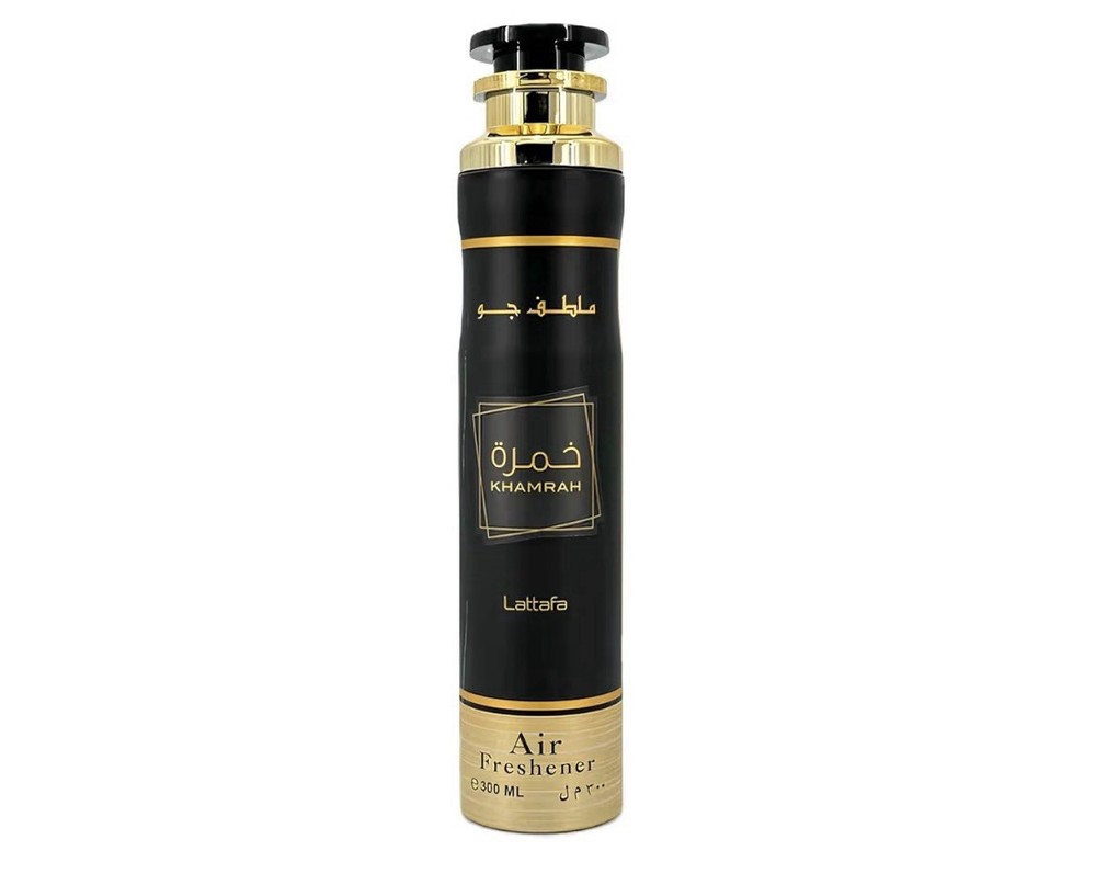 Lattafa Khamrah Air Freshener Spray Regular Size 300 mL Spray Formulation