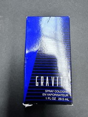 Vintage Gravity By Coty Spray Cologne 1 fl oz / 29.5 ml New With Box