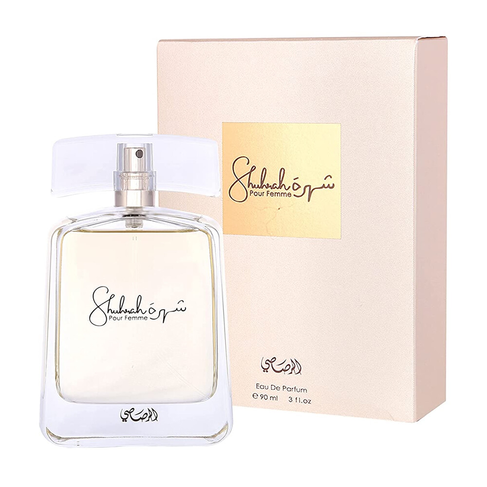Shuhrah by Rasasi Eau De Parfum Spray for Women. Enchanting Fragrance. 3 fl.oz