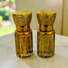 Attar Combo of Amir Al Oud and Mukhallat Maliki, Long Lasting Perfume Oil for Un