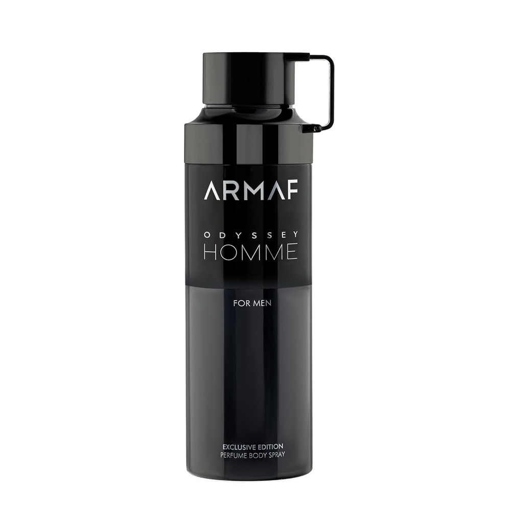 Odyssey – Homme Black by Armaf for Men – 6.8 oz Body Spray