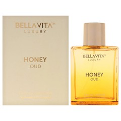 Bellavita Luxury Honey Oud Eau de Parfum 3.4oz Unisex Long Lasting Fragrance