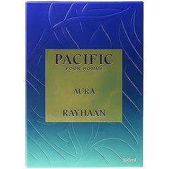Rayhaan Pacific Aura Citrus Aromatic Mint Amber Fresh EDP for Men 3.4 fl oz