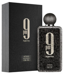 9 PM Night Out by AFNAN 3.4oz Extrait de Parfum for Men NEW SEALED BOX