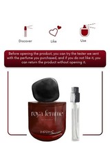 Lustesa Roya Femme Eau de Parfum 50ml | Cardamom, Geranium & Amber | Oriental