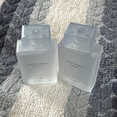 2x Dolce & Gabbana Light Blue Eau Intense Eau De Parfum Mini Splash Women 4.5 ml