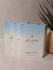 3PCS)Air Di Gioia Giorgio Armani Eau De Parfum 1.2ml-0.04oz Spray Sample Vial