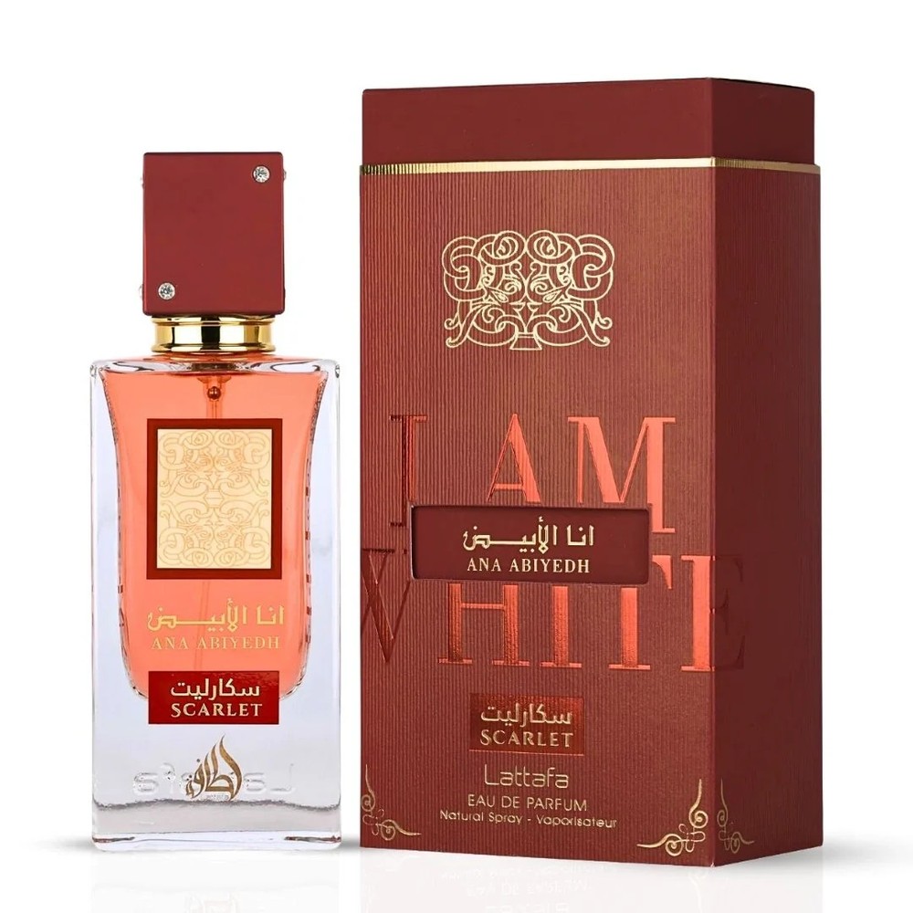 Ana Abiyedh Scarlet Eau de Parfum Spray 60ml (2.04 oz) by Lattafa
