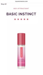 Pure Romance 2022 Basic Instinct Unisex Perfume Pheromone Infused Sex Attract