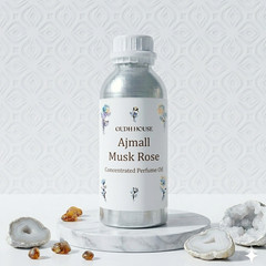 OUDH HOUSE Ajmall Musk Rose Concentrated Perfume Oil 100 ml FREE SHIPPING