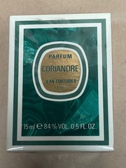 Vintage Coriandre Jean Couturier Parfum 15ml 0.5 OZ France NOS Factory Sealed