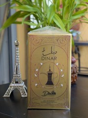 Dubai Essences Dinar Eau de Parfum Natural Spray, Regular Size 3.4 fl oz