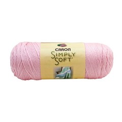 Simply Soft Soft Pink Yarn – 3 Pack of 170g/6oz – Acrylic – 4 Medium (Worsted…
