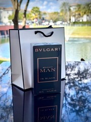Bvlgari Man In Black – Vaporisateur Natural Spray for Men 3.4 Oz (100 ml)