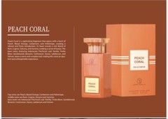 Peach Coral EDP Perfume By Grandeur Lattafa 100 ML🥇Super Rich Niche Fragrance🥇