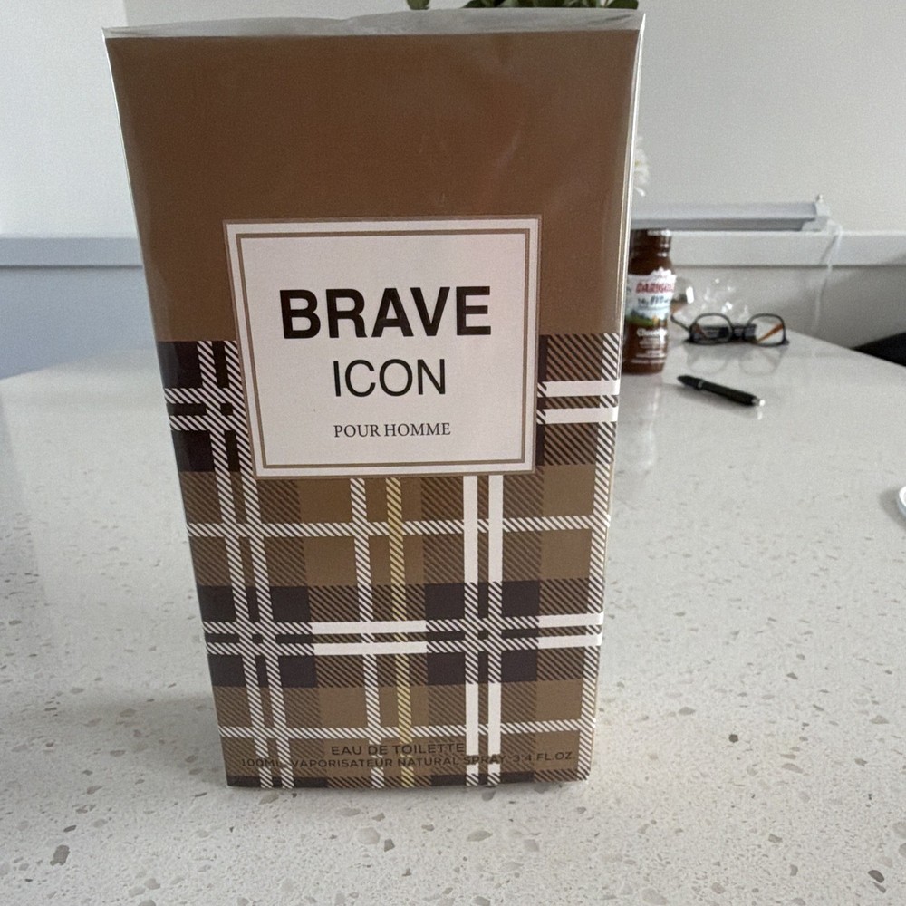 Brave Icon Pour Homme Eau de Toilette Spray 3.4 fl oz Citrus Natural Spray