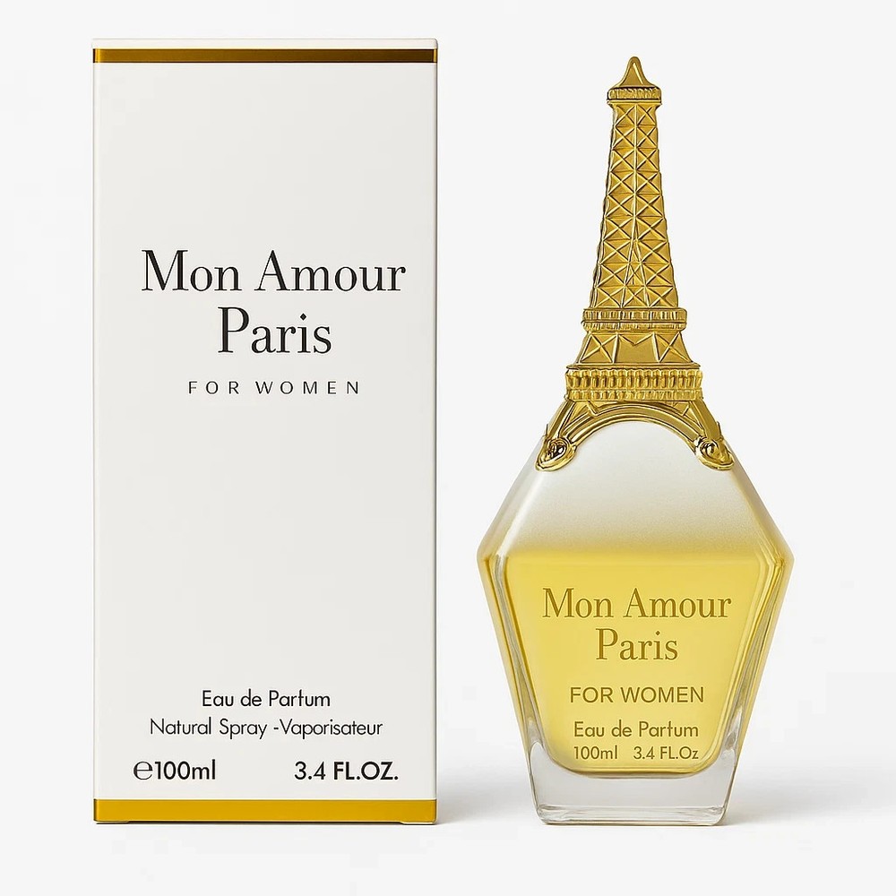 Women’s Perfume Mon Amour Paris EDP Spray 3.4 Oz Long Lasting Fragrance