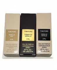 Tom Ford Vanilla Sex/Tobacco Vanille/Vanille Fatale EDP Spray Sample 2ml each