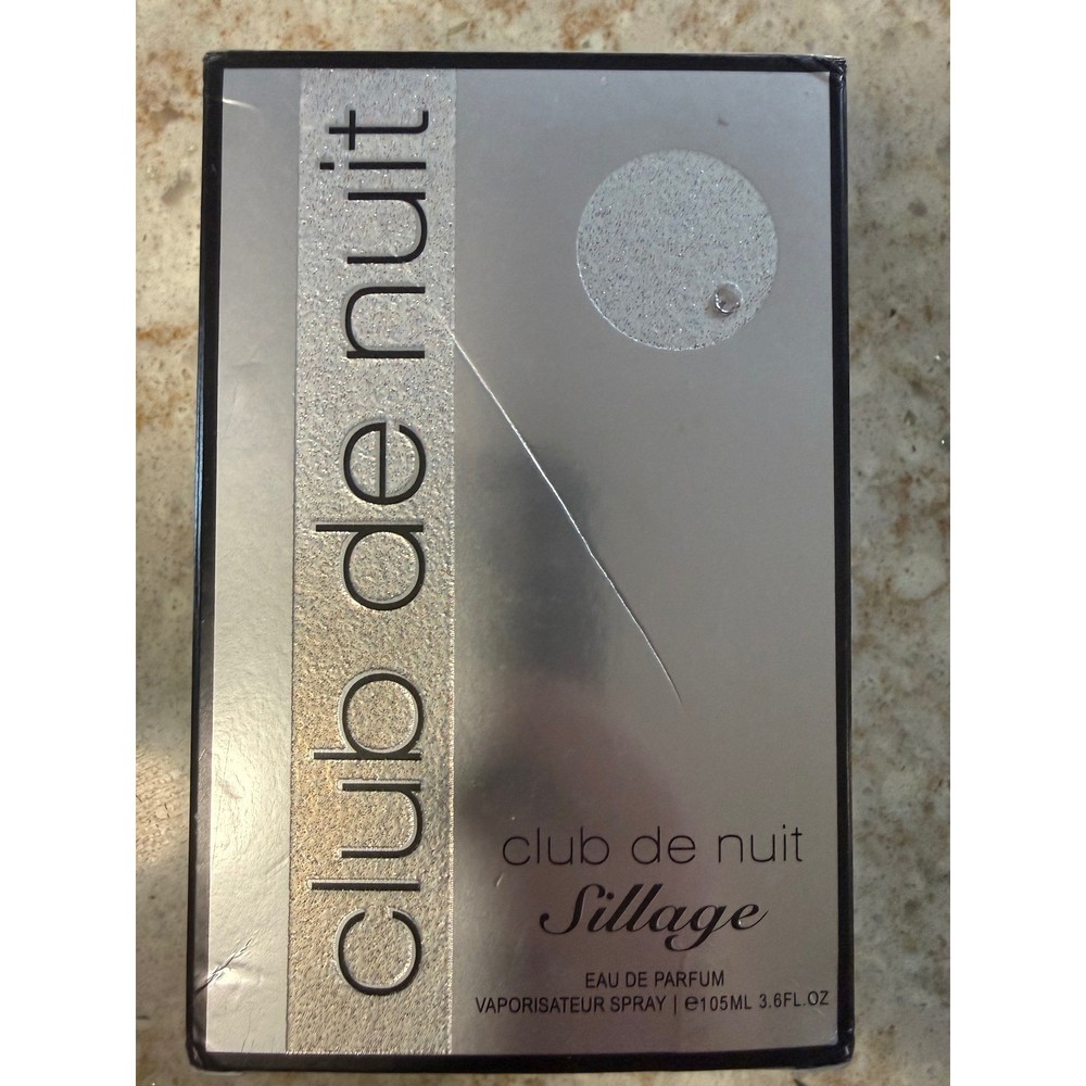 Armaf Club de Nuit Sillage Eau de Parfum 3.6 oz 105ml EDP Spray for Men New Box