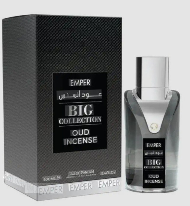 Emper Big Collection Oud Incense Eau De Parfum Fresh Woody Smoky For Men 100 ML