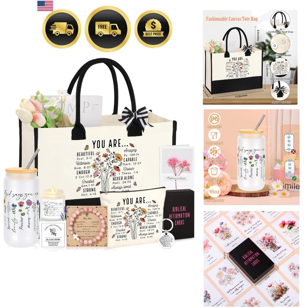 Christian Gifts for Women Inspirational Religious Gift Set Faith Gift Ideas