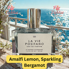 Le Monde Gourmand LA VIE POSITANO 030 Eau de Parfum Spray 1 oz Classic Fragrance