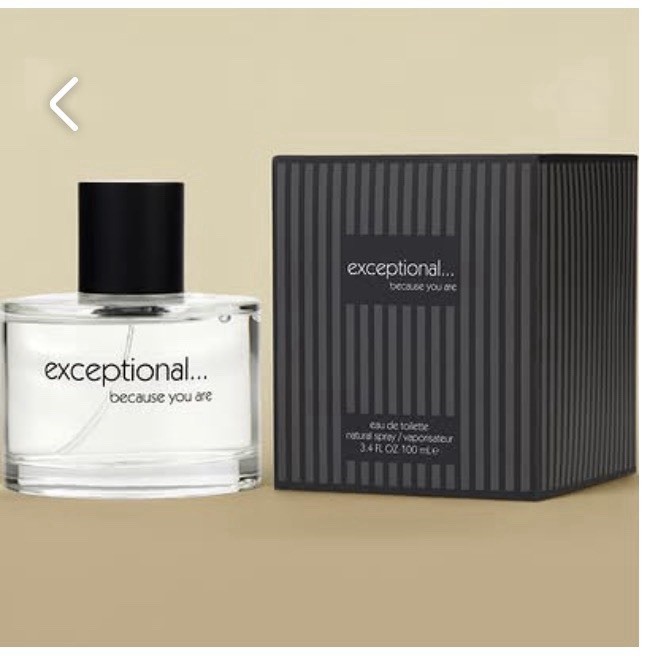 Exceptional Parfums Exceptional Because You Are for Men Spray 3.4 oz – 100 ml
