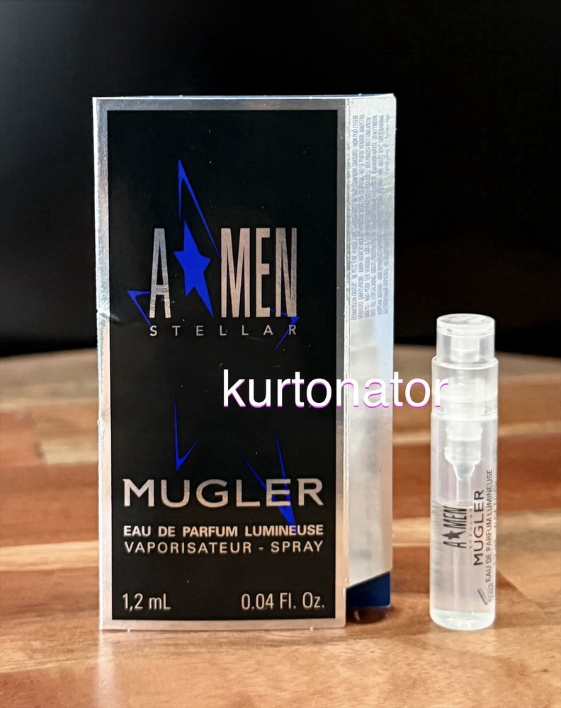 Mugler A-Men Stellar Eau De Parfum Lumineuse Spray Sample Size Vial 1.2 ml