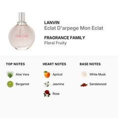 Lanvin Ladies Eclat D’arpege Mon Eclat EDP 3.4 oz Fragrances 3386460119023