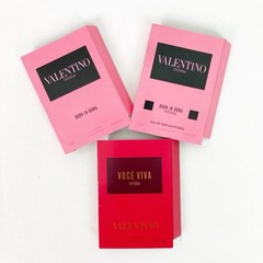 Lot of 3: Valentino Born In Roma & Voce Viva Intensa Perfume Sample Vials