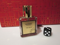 Exclusive! superz mini spray bottle THE WOLF 10ml/.33 fl oz. extrait FREE SHIP!