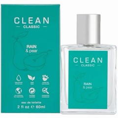 CLEAN Classic Rain & Pear Eau de Toilette Spray 2 fl oz Pear Melon Vetiver