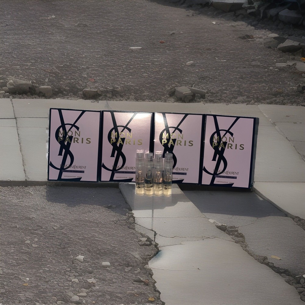 4-Mon Paris Eau De Parfum Spray By Yves Saint Laurent Samples 0.04 oz